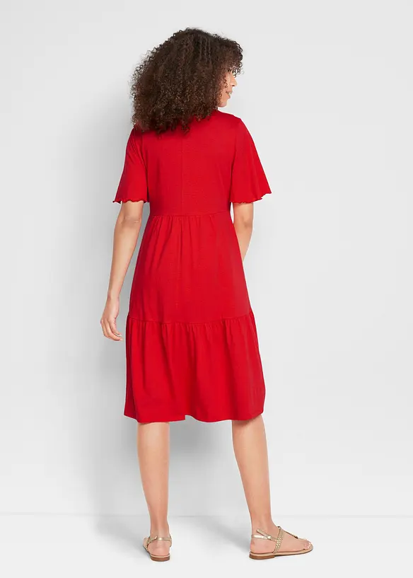 Abito in jersey di puro cotone, bonprix