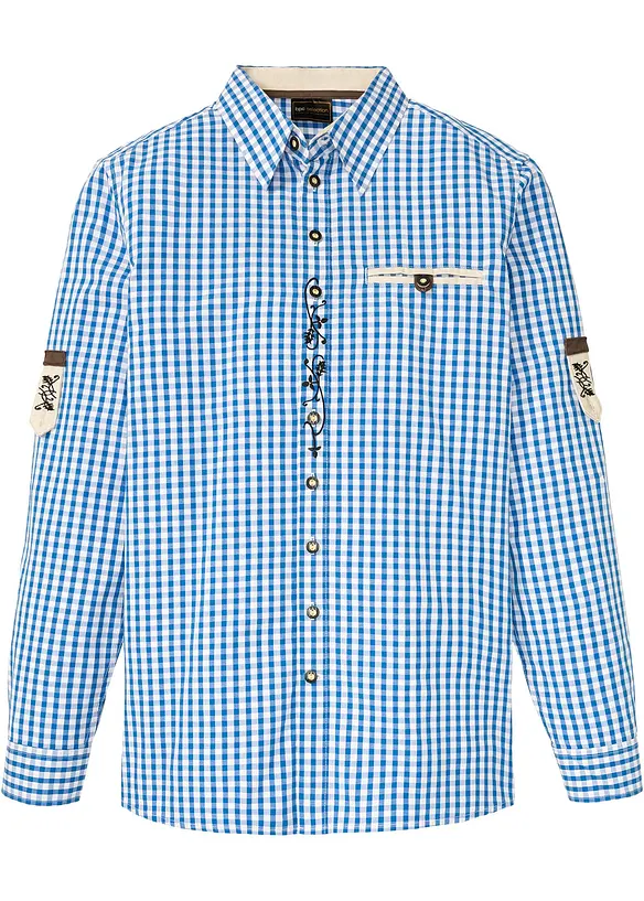 Camicia bavarese con maniche arrotolabili, bonprix