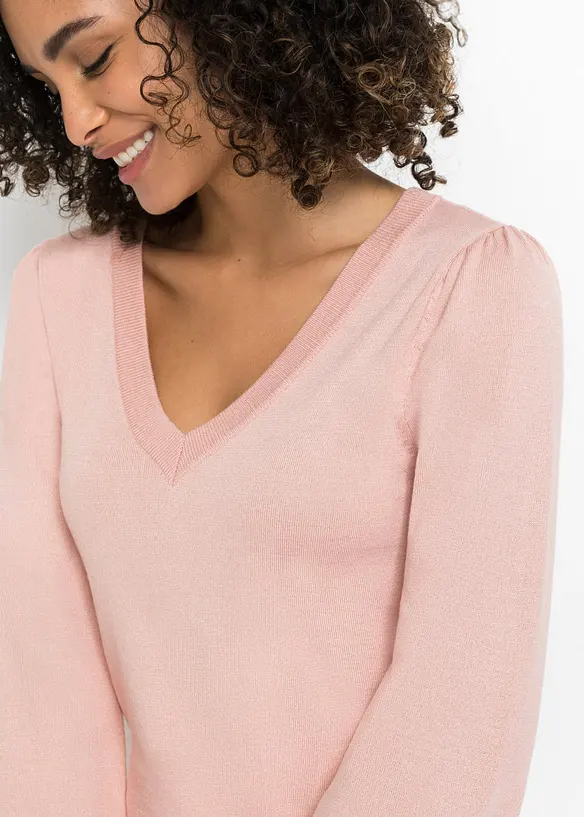 Maglione con bottoni decorativi, bonprix