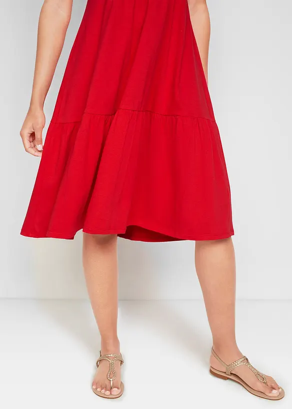 Abito in jersey di puro cotone, bonprix