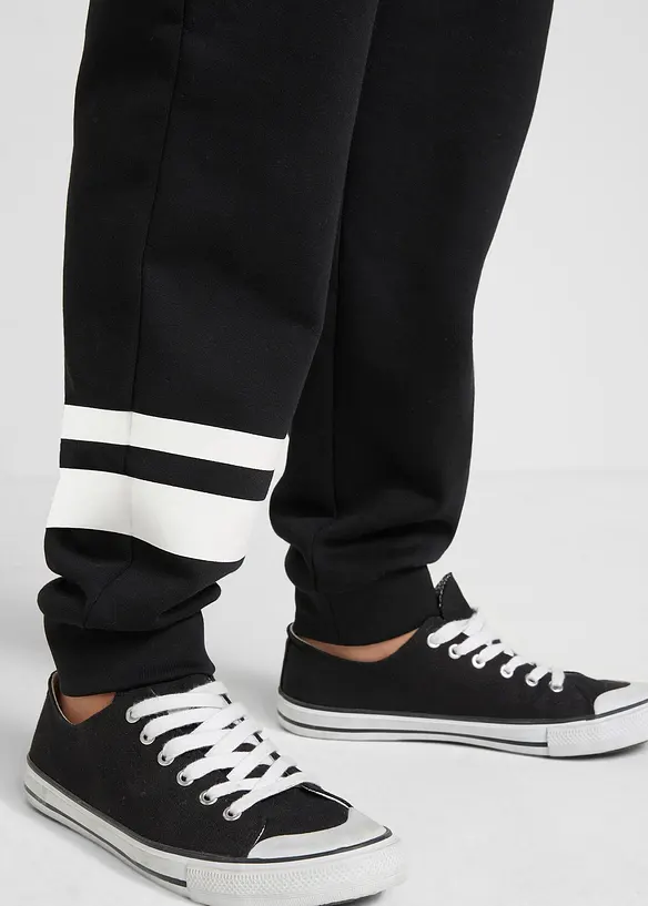 Pantaloni tuta in misto cotone morbido (pacco da 2), bonprix