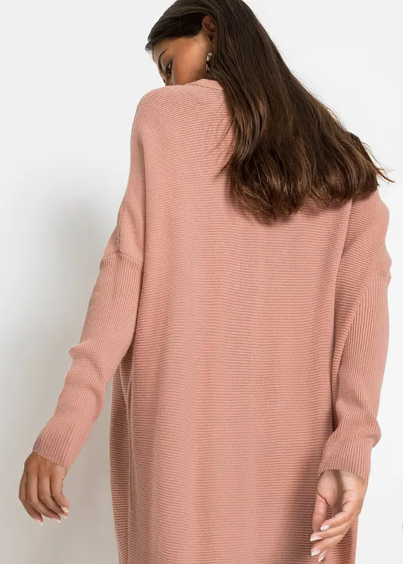 Maglione lungo in misto viscosa, bonprix