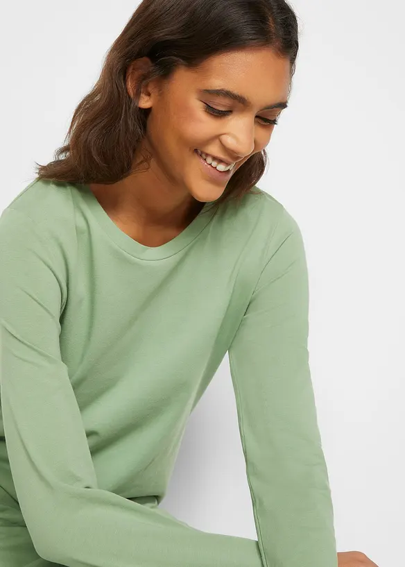 Abito in jersey aderente (pacco da 2), bonprix