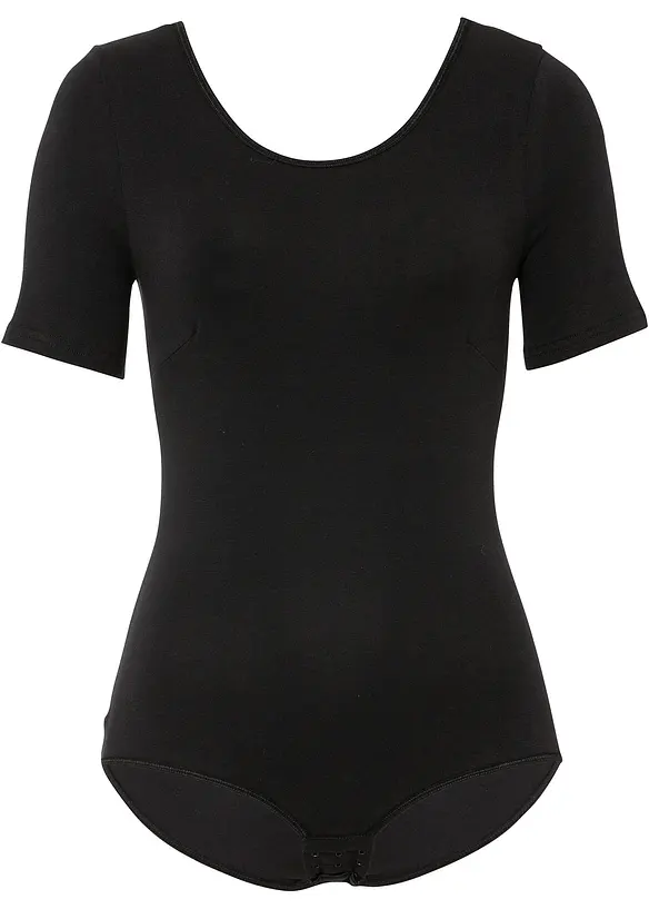 Body a mezze maniche con cotone, bonprix