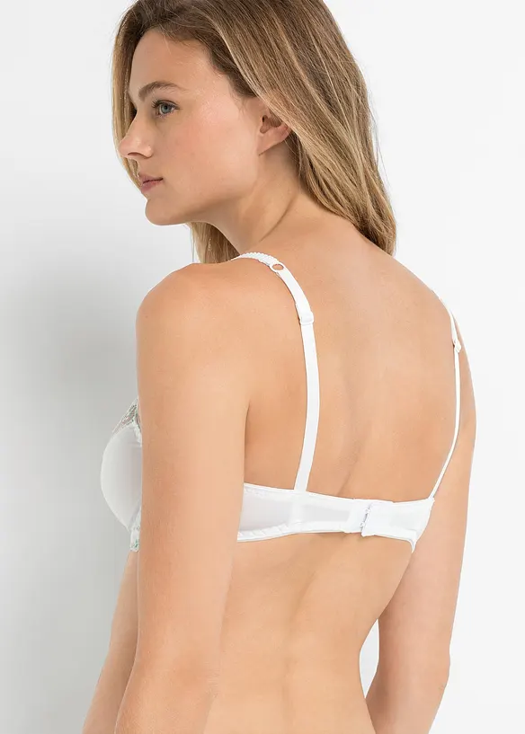 Reggiseno con ferretto e pizzo delicato (pacco da 3), bonprix