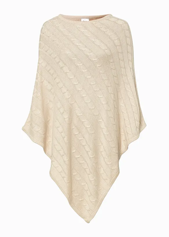 Poncho con cachemire, bpc bonprix collection