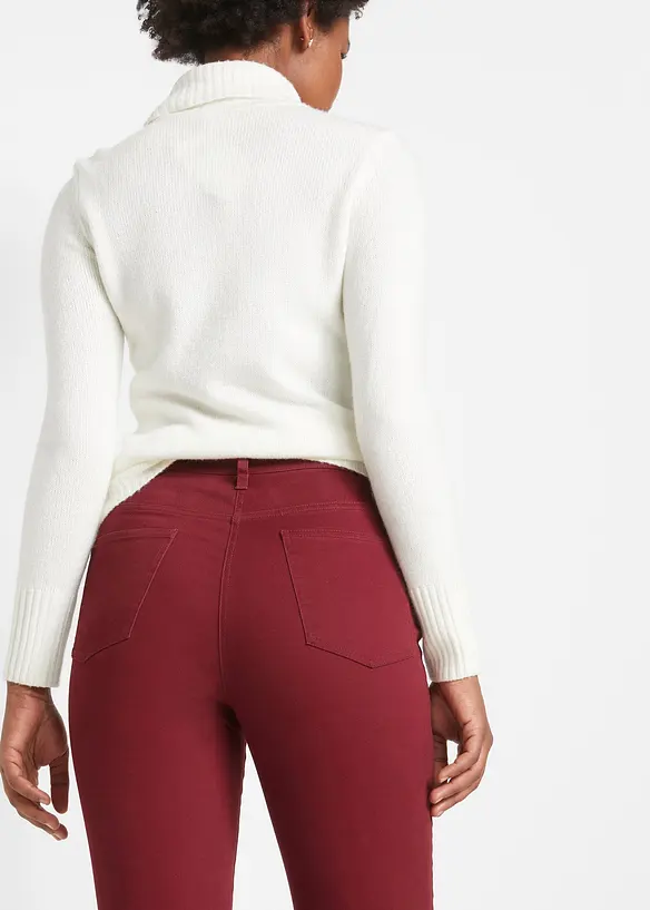 Pantaloni elasticizzati slim fit, bonprix