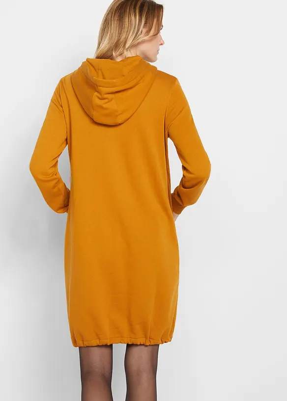 Abito in felpa di misto cotone, bonprix