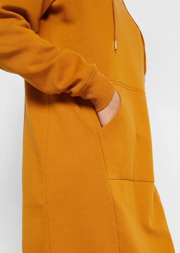Abito in felpa di misto cotone, bonprix