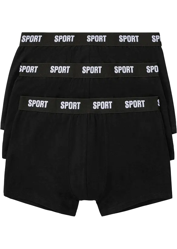 Boxer aderenti (pacco da 3), bonprix