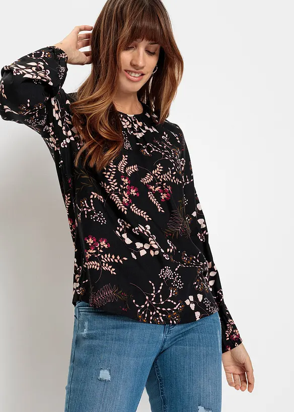 Blusa in viscosa, bonprix