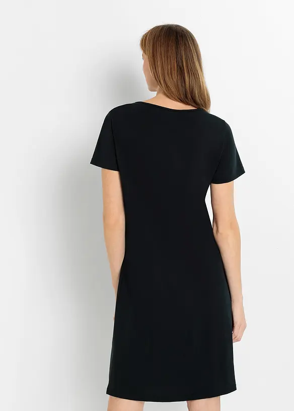 Camicia da notte corta in puro cotone biologico, bonprix