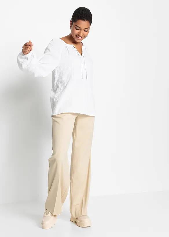 Blusa in mussola di cotone, bonprix