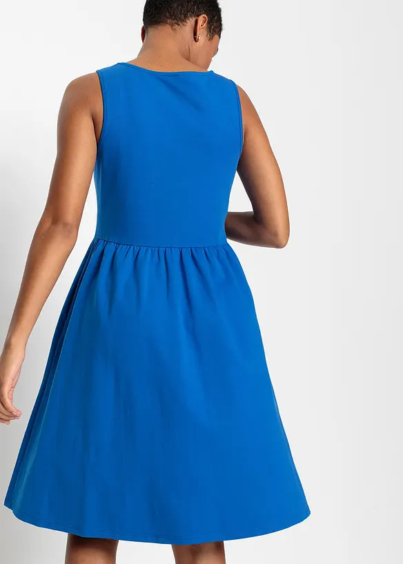 Abito in maglina con tasche in puro cotone, bonprix