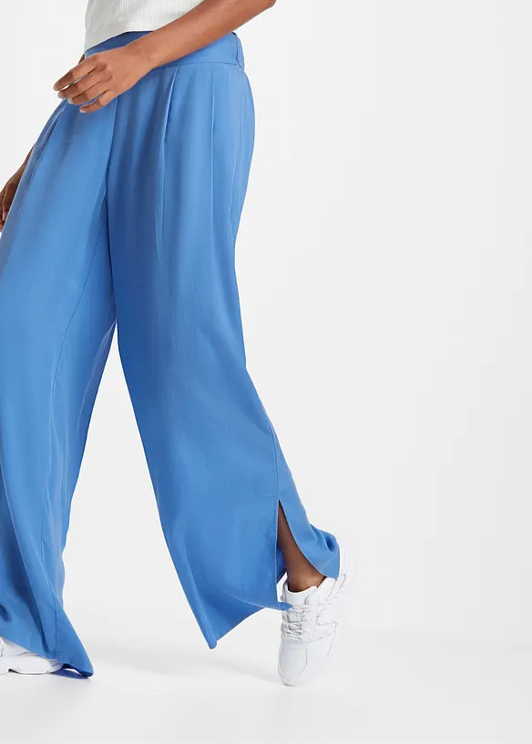 Pantaloni a palazzo in Lyocell, bonprix