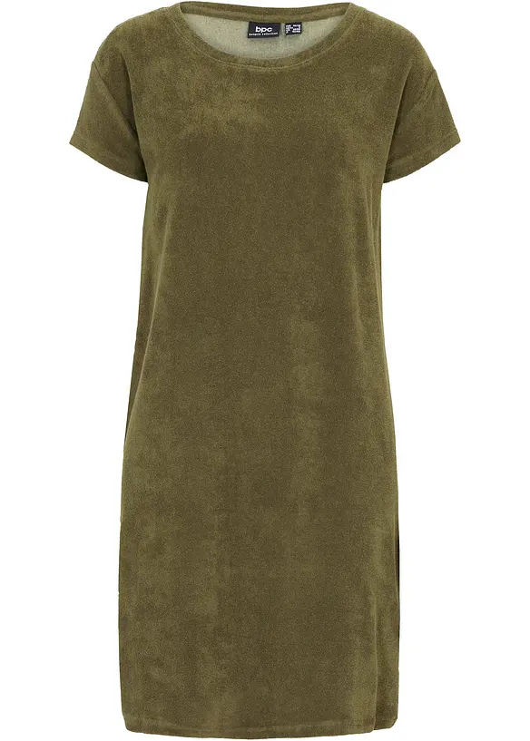 Abito t-shirt in spugna, bonprix