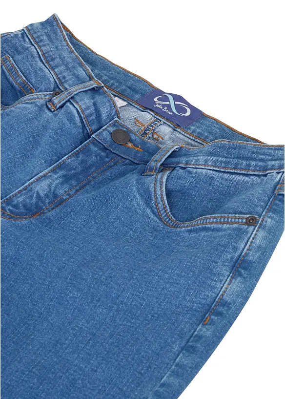 Jeans elasticizzati basic Essential, wide leg, John Baner JEANSWEAR