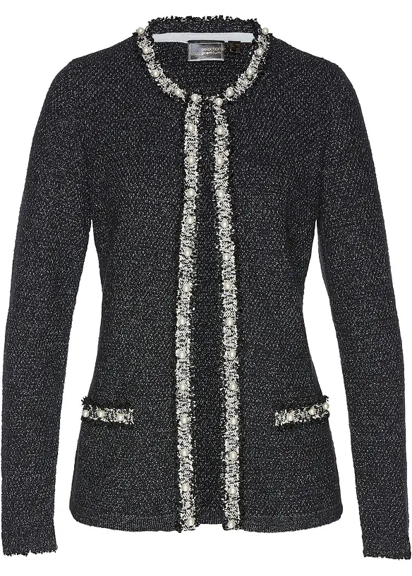 Cardigan con perle, bonprix