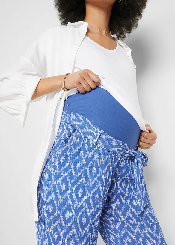 Pantaloni prémaman in viscosa, loose fit, bonprix