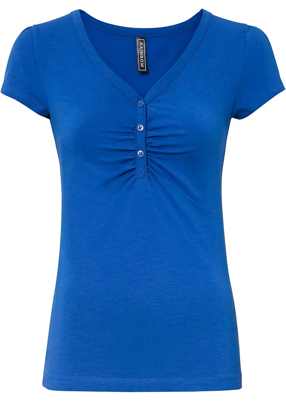 Maglia con bottoni e cotone biologico, bonprix