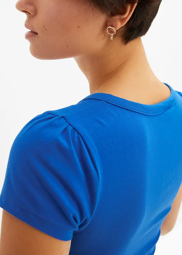 Maglia con bottoni e cotone biologico, bonprix