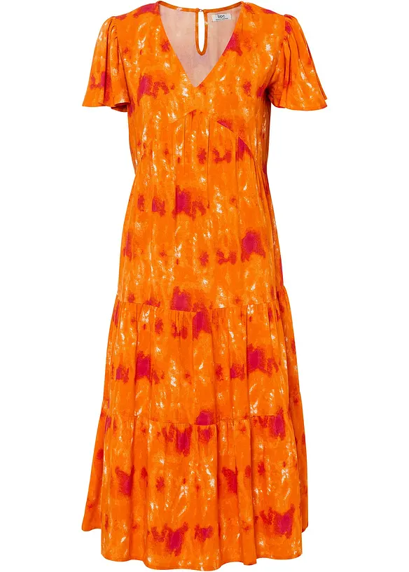 Abito midi in viscosa, bonprix
