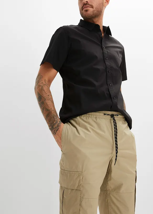Bermuda cargo con elastico in vita, regular fit, bonprix