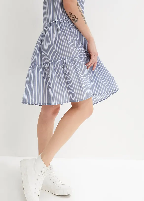 Abito tunica estivo in puro cotone, bonprix