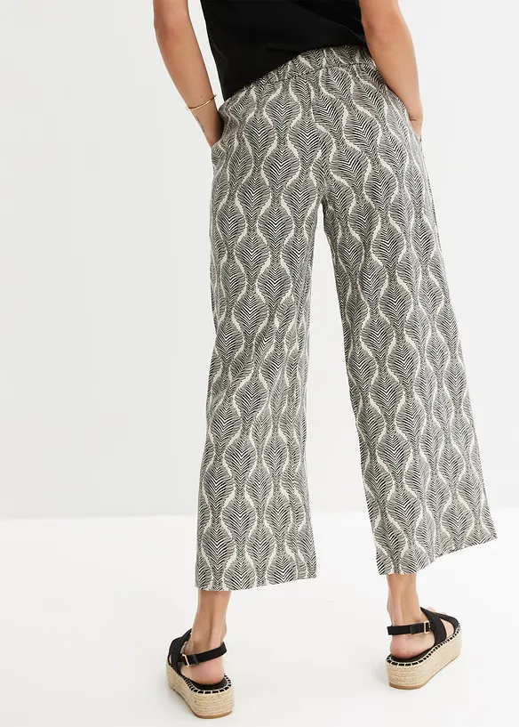 Pantaloni con elastico in vita, bonprix