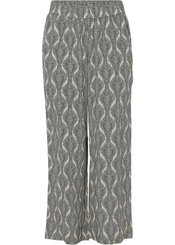Pantaloni con elastico in vita, bonprix