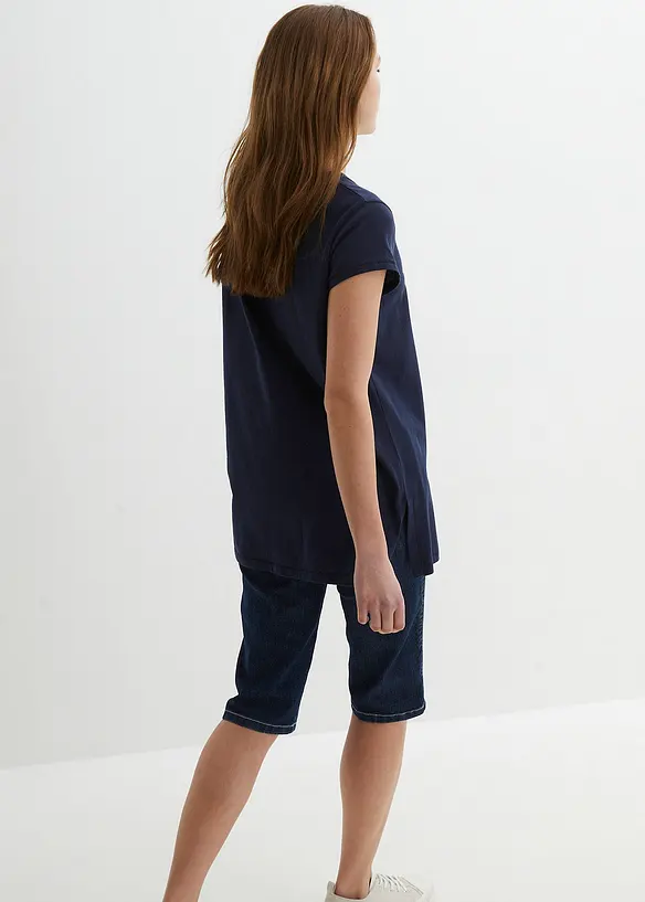 Maglia lunga in puro cotone biologico, bonprix