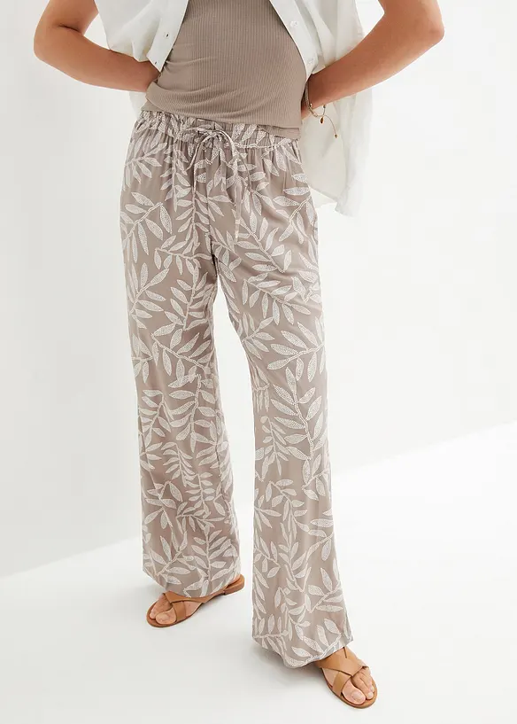 Pantaloni a palazzo in fantasia, bonprix