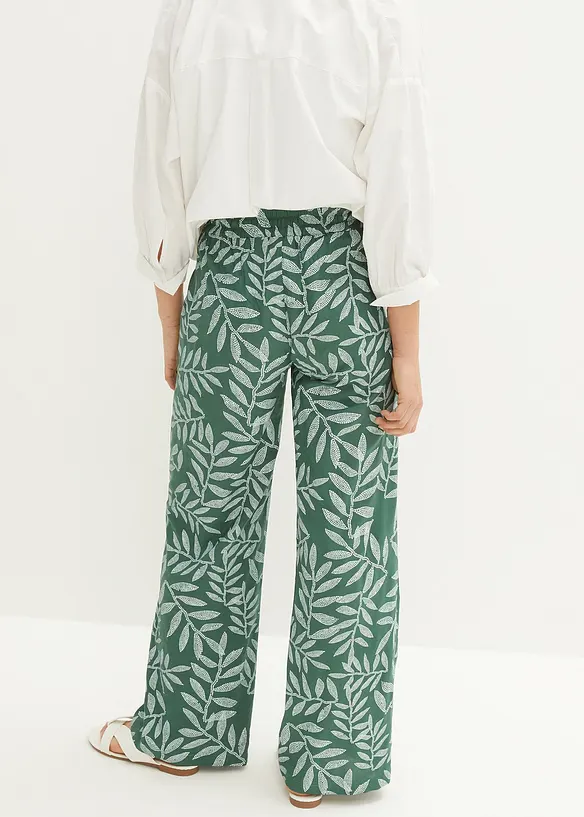Pantaloni a palazzo in fantasia, bonprix