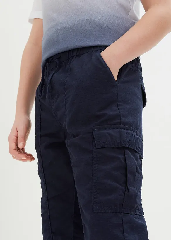 Bermuda cargo in puro cotone, regular fit, bonprix