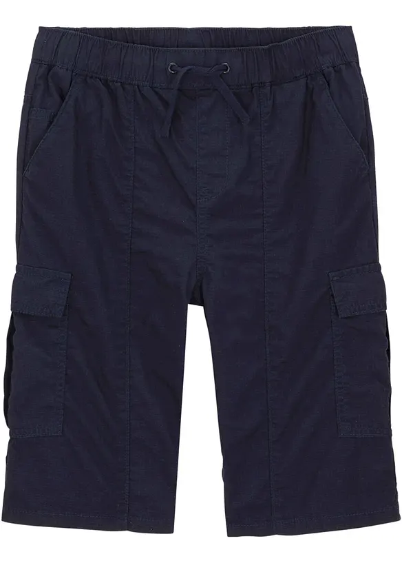 Bermuda cargo in puro cotone, regular fit, bonprix