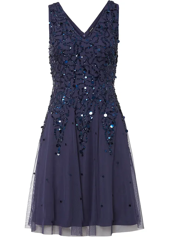 Miniabito con paillettes, bonprix