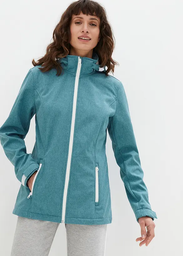 Giacca softshell idrorepellente, bonprix