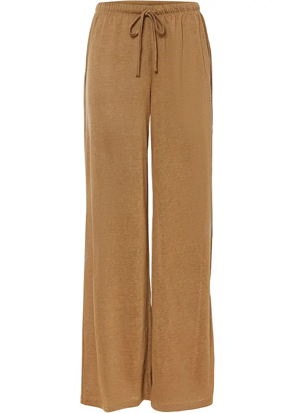 Pantaloni trasparenti con elastico in vita, bonprix