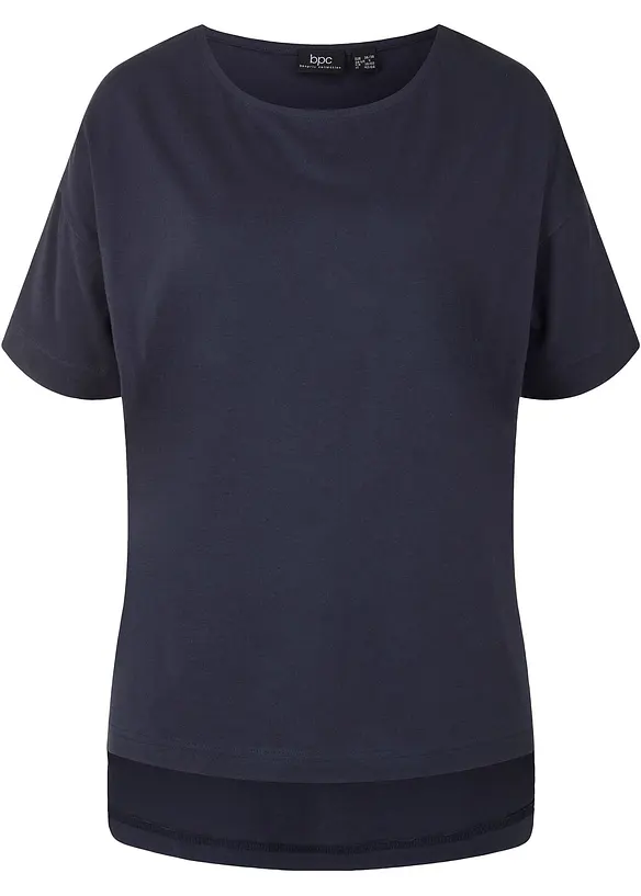 Maglia oversize con spacchi ai lati, bonprix