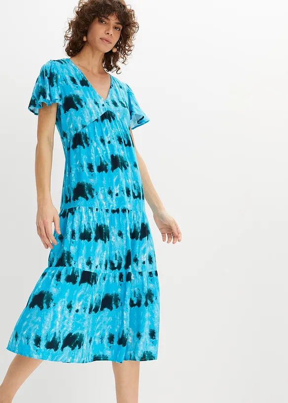 Abito midi in viscosa, bonprix