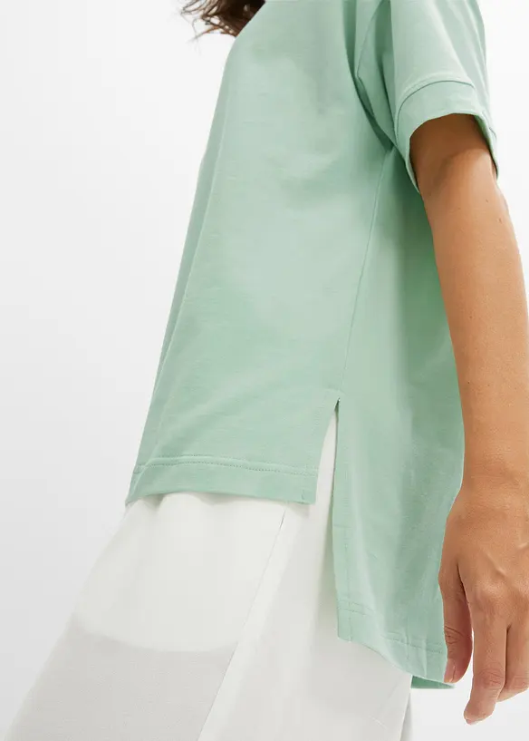 Maglia oversize con spacchi ai lati, bonprix