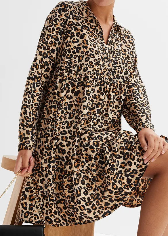 Abito in fantasia animalier, bonprix