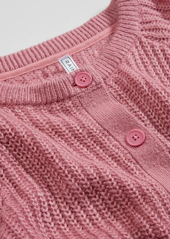 Cardigan in filato grosso, bonprix