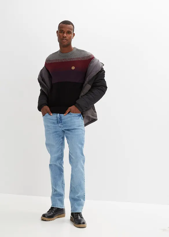 Maglione in filato fine con colori sfumati, bonprix