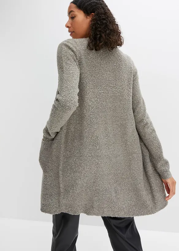 Cardigan lungo in bouclé, bonprix