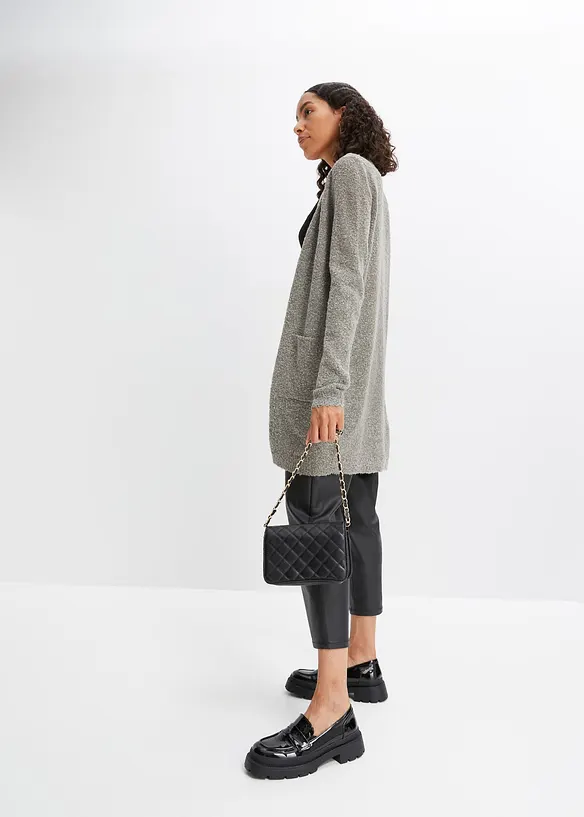 Cardigan lungo in bouclé, bonprix