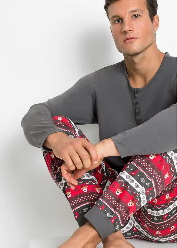 Pigiama in puro cotone, bonprix