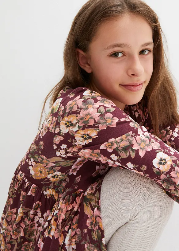 Abito di jersey in puro cotone (pacco da 2), bonprix