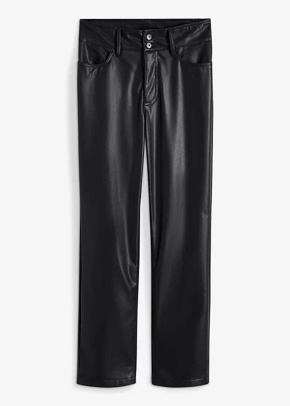 Pantaloni in similpelle cropped, RAINBOW