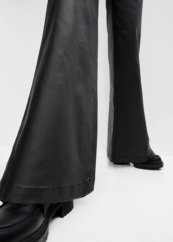 Pantaloni larghi in similpelle, RAINBOW